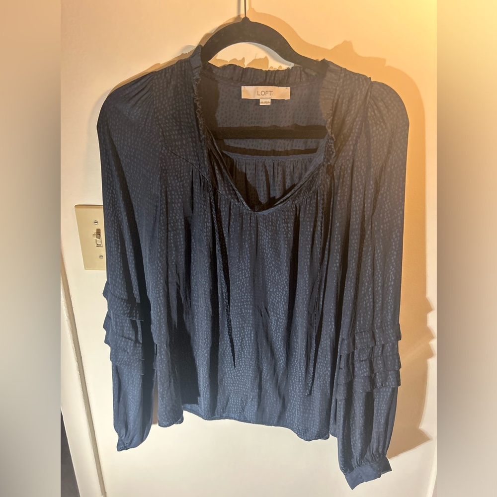 Loft work blouse